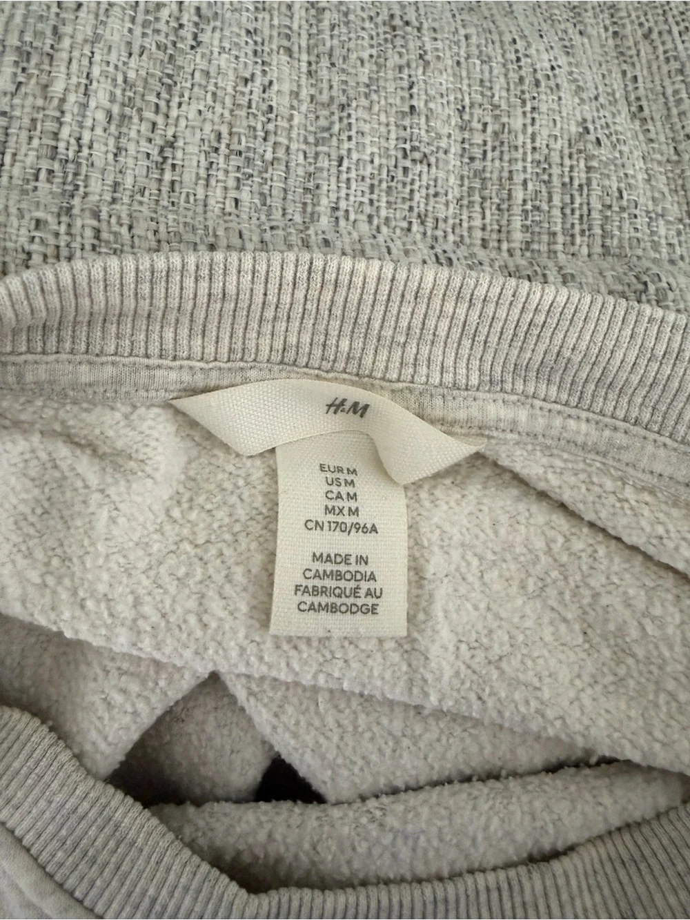 H&M Light Gray 'Venice' Crewneck Sweatshirt - Picture 3 of 3